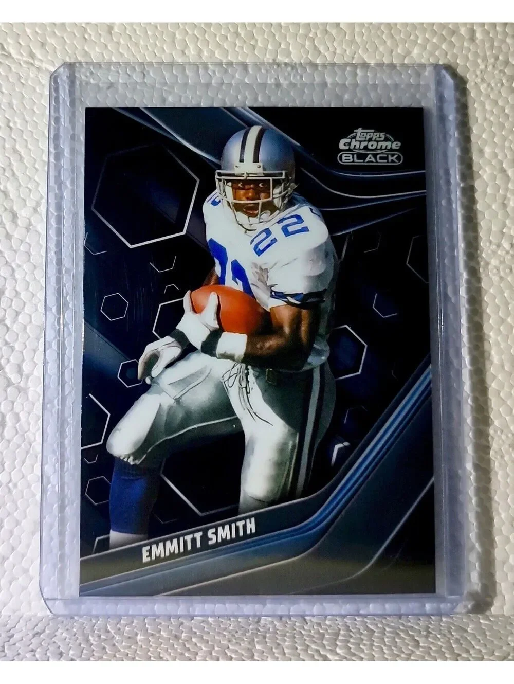 Emmitt Smith 2023 Topps Chrome Black NFL #115 Football Card Dallas Cowboys